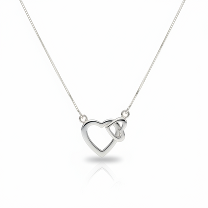 Double Heart Necklace