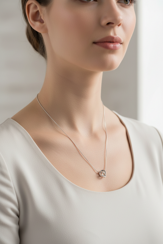 Interlocking-rings Necklace