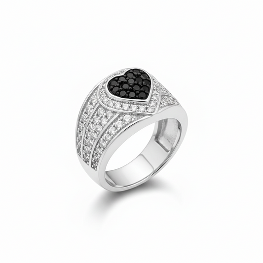 Black-Heart Ring