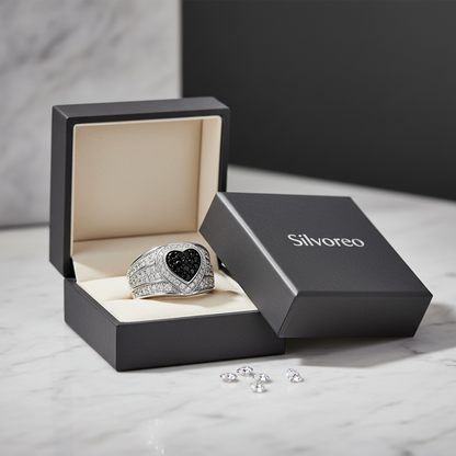 Black-Heart Ring
